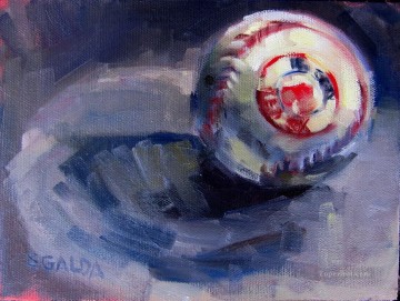スポーツ Painting - 野球05 印象派